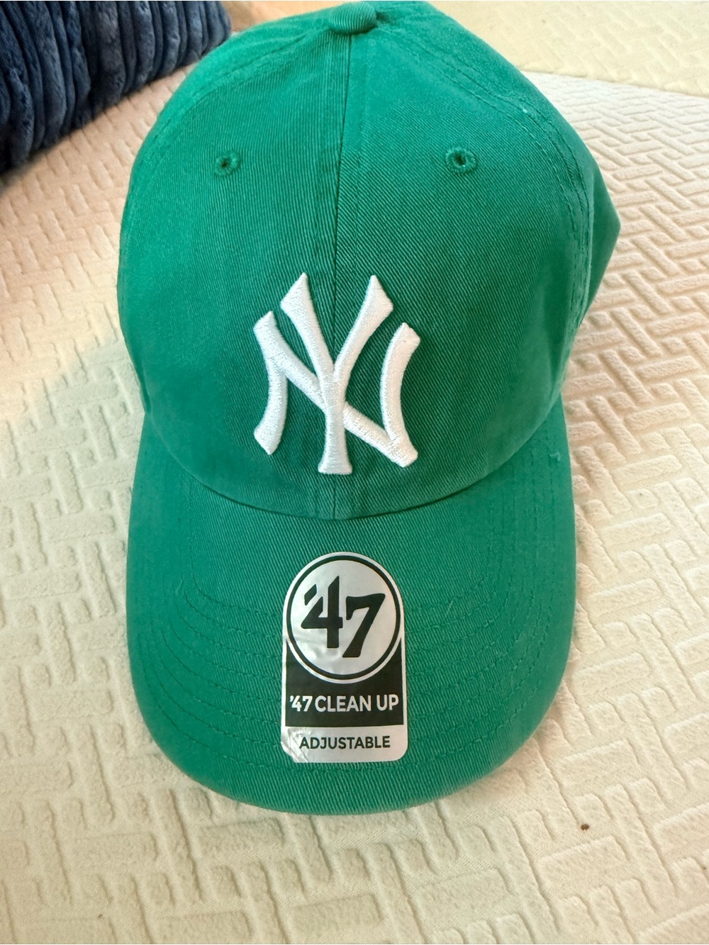 '47 unisex New York Yankees Green Cap with White NY Logo